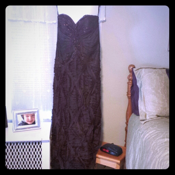 Brown gown