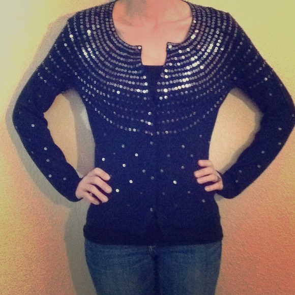 NWT Banana Republic Sparkly Cardigan.