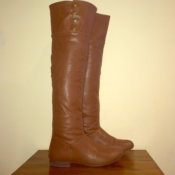 🐪Camel Colored Over the Knee Boots👢