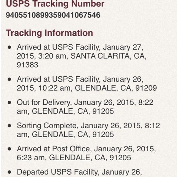 Shipping info for purchase of gold cross necklace