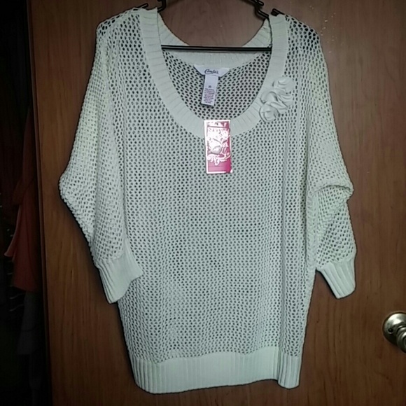 Candie's Oversized Sweater. NWT!