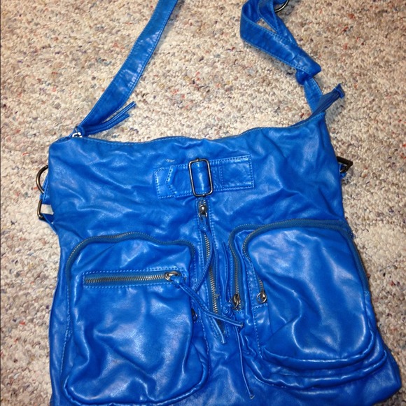 Blue purse