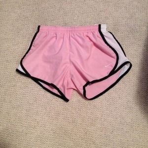Pink nike shorts
