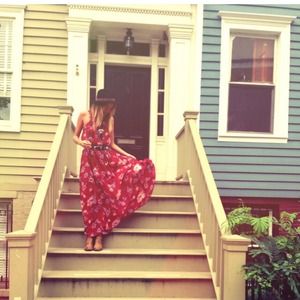 Free People Float on a Sunbeam maxi