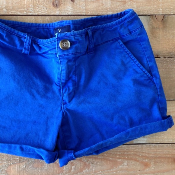 American Eagle Outfitters Other - AEO | Cobalt Blue Chino Shorts