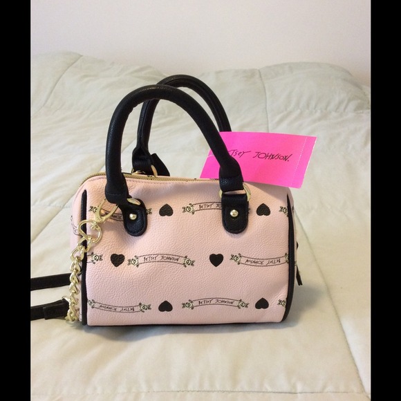 Betsey Johnson Mini Speedy cross body handbag - Picture 2 of 4