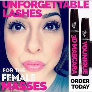 #younique 3 D Mascara 😍😘😍😘😍😘