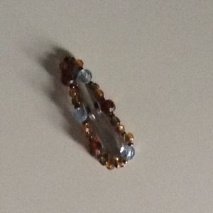Beaded hair clip