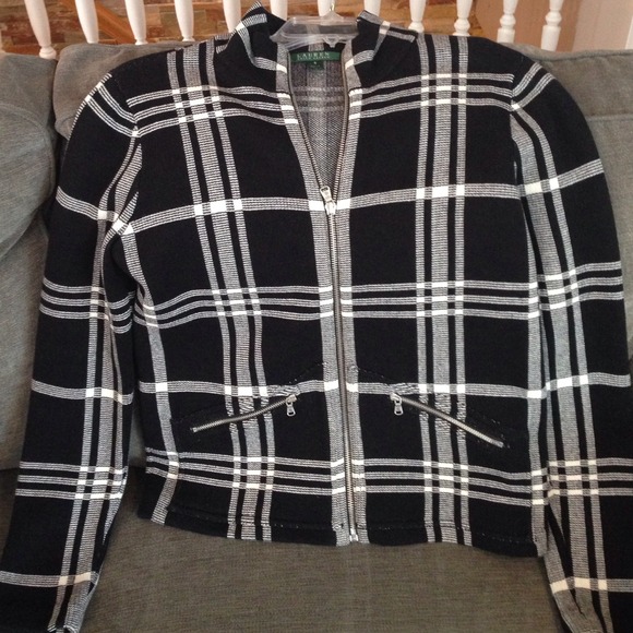 New Ralph Lauren Sweater Career Jacket Size Small