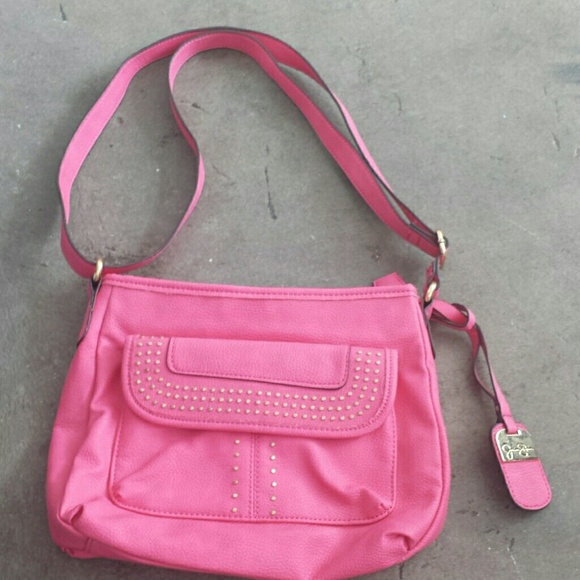 NWOT Jessica Simpson pink crossbody handbag purse
