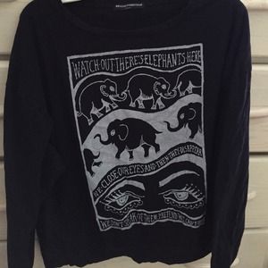 Brandy Melville Elephant Long Sleeve *ON HOLD*
