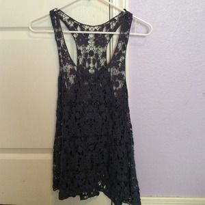 Lace tank