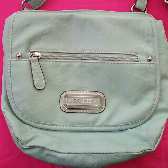 GUC Mint Rosetti Crossbody Purse - Picture 1 of 4