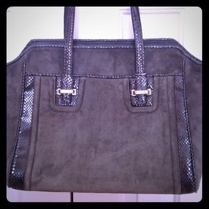 COACH SNAKE LEATHER & SUEDE * BRAND NEW