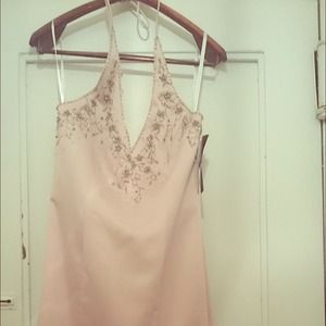 Evening Satin long length gown