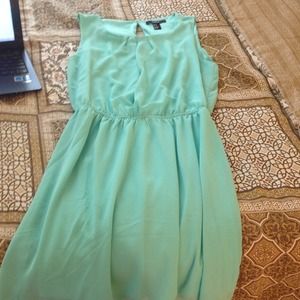 Blue dress