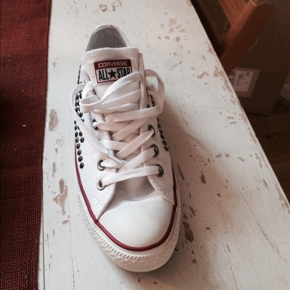 Custom Made Converse All-Star Sneakers. - Picture 2 of 2