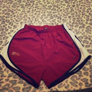 Nike razorback shorts