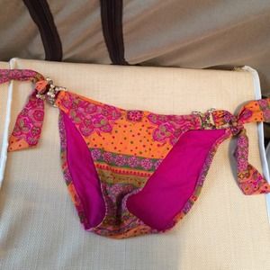 Becca Bikini Set with boho print and beads