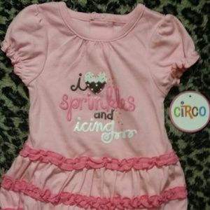 2 piece BIRTHDAY baby outfit.