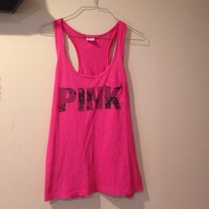 Pink tank top