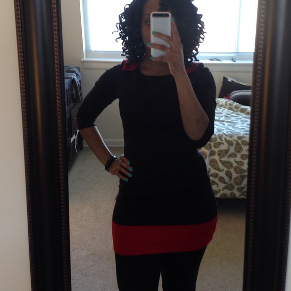 bundle Black and red dress and little black dress