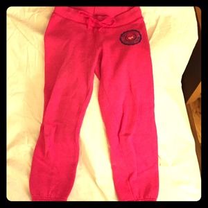 Victoria Secrets Pink cotton capris