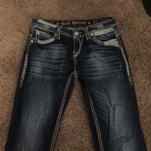 Rock revival jeans, worn a few times, too small.