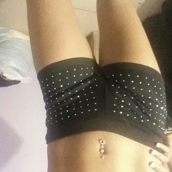 🚫sold🚫 Rhinestone shorts! - Picture 2 of 3