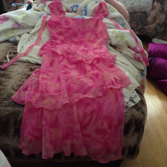 beautiful floral girls dress