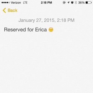 Reserved for Erica - 2 for $12 Sale