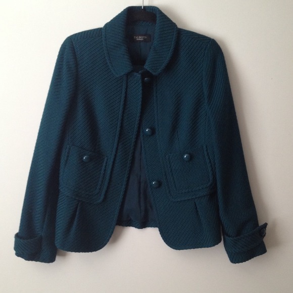 Talbots Jackets & Blazers - Teal Talbots coat