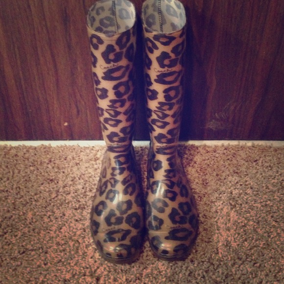 Coach Shoes - Coach rain boots