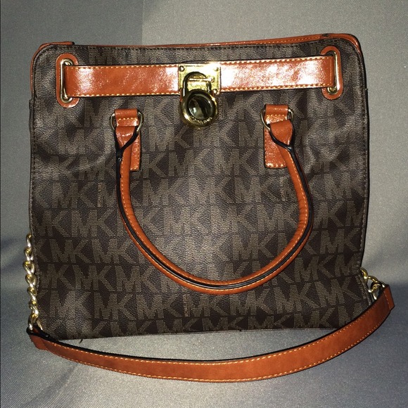Hamilton-LIKE Brown Monogram Purse