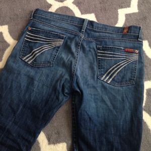 Seven for man kind jeans. Dojo flip flop  size 30