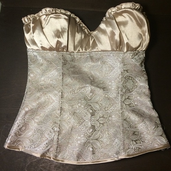 NWOT! New! Gold colored corset. Pure sexy!