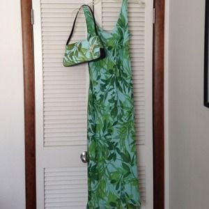 Ann Taylor dress and purse