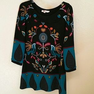 Aryeh Patterned Sweater Dress