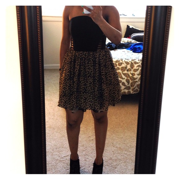 Rachel Roy leopard dress