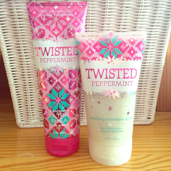 BATH&BODY WORKS BODY CREAM AND SCRUB
