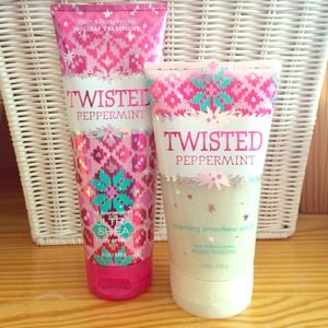 BATH&BODY WORKS BODY CREAM AND SCRUB