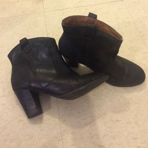 Clark's- black booties. Super cute!