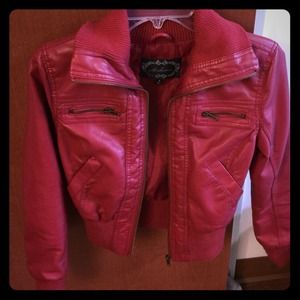 Red Leather Jacket