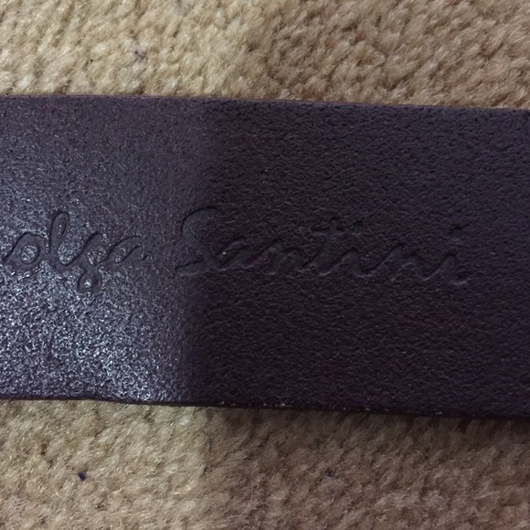 Genuine Italian leather belt - Picture 2 of 3