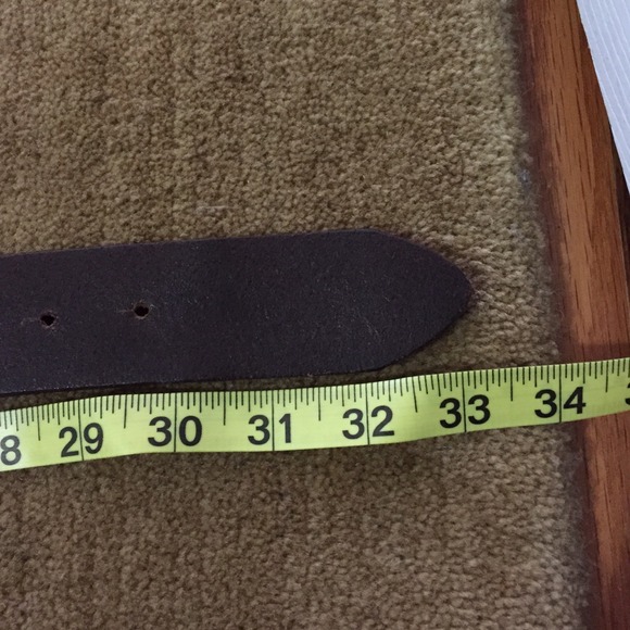 Genuine Italian leather belt - Picture 3 of 3