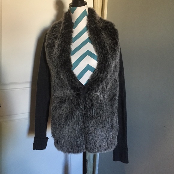 Sweater-Fur jacket!