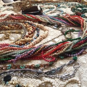 Huge beach bum summer jewelry lot quality