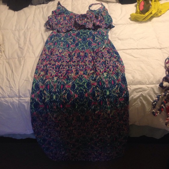 Colorful maxi dress