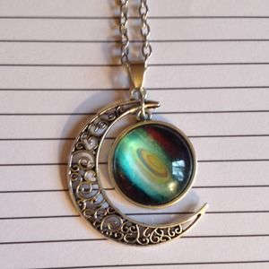 Moon necklace