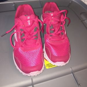 Pink reebok 3D Fuseframe